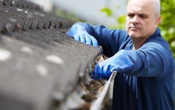 cleaning and inspecting Marks Gate roofs